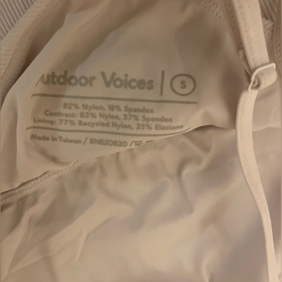 Outdoor Voices Ribbed Halter - Picture 2 of 3